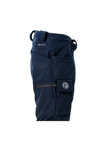Motofit-Emporium Comfort Softshell Polarlı Motorcu Pantolonu Lacivert