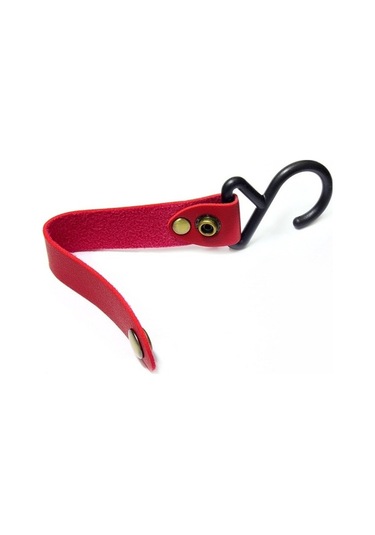 Novahub Açık Kamp Çadır Pu Deri Küçük Depolama Kancası Red Turuncu Turuncu