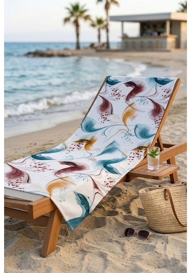 Ocean Splash Soft Plaj Havlusu 70 X 150 Cm Çok Renkli