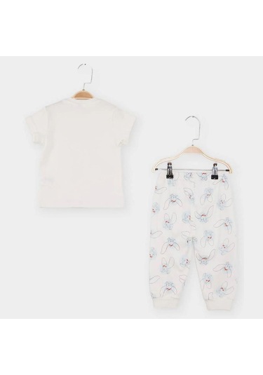 Çimpa Dumbo Pijama Takımı 21832 Ekru
