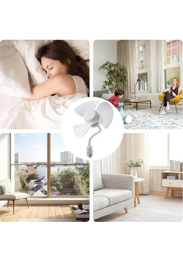 Vidalama Soketli Fan Kompakt Tavan Soğutucu Fan Vidalama Soğutma Fanı Sessiz Küçük Masaüstü Fan Yatak Odası Mutfak Çalışma Odası Için 7079 Renkli