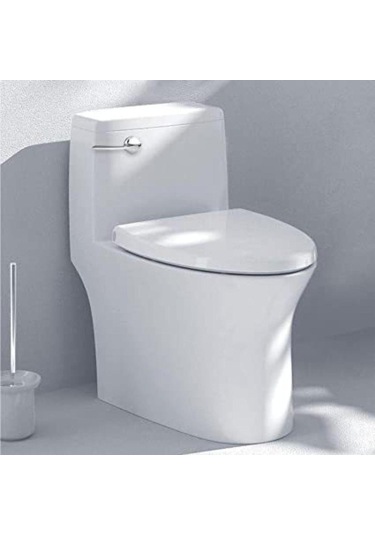 Suntek Tuvalet Tank Anahtarı Ergonomik Saplı Banyo Lavabo Beyaz