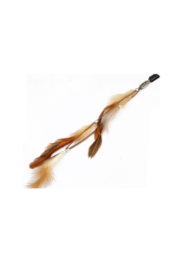 Haki Tarak Başlık Yenilikçi Tokalar Hippi Başlıkları Tüy Saç Halat Kafa Bandı Şapkalar Haki