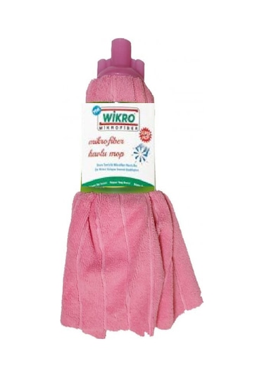 Wikro Fiber Paspas Yedek Ucu Ve Ahşap Sapı Takım