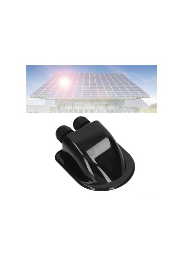 Gajeena Abs Su Geçirmez Gömme Kutusu, Güneş Paneli İçin İki Hatlı Elektrik Bağlantı Kutusu, Dışarıdaki Elektrik Tesisatı İçin Siyah