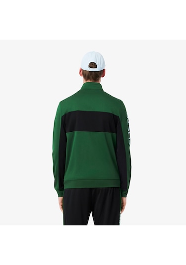 Lacoste Sh8942 Erkek Ceket Yeşil
