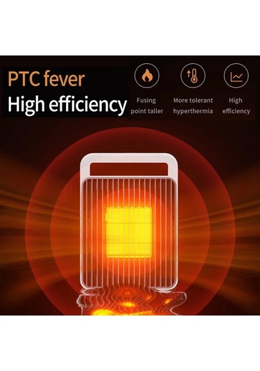 Jialan 900 W Taşınabilir Masaüstü Elektrikli Isıtıcı