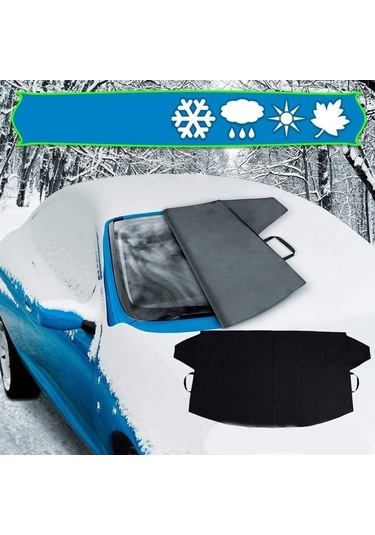 Dancemonkey Manyetik L İle 600d Oxford Kumaş Araba Kar Bloğu Su Geçirmez Kaplama