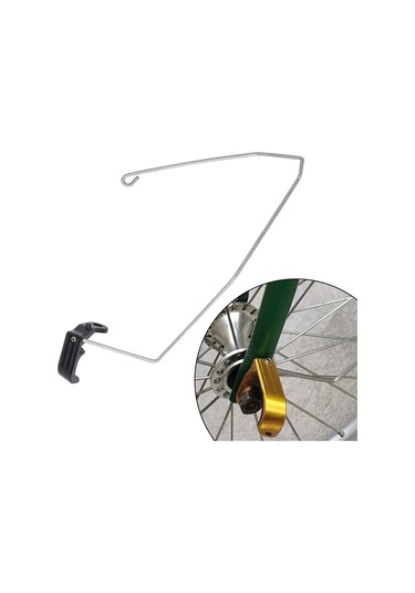 Homyl Bisiklet Çatalı Kanca Aks Tutucu Parçaları Siyah Siyah