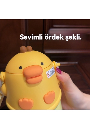 Lyon Sevimliördekçik Termos Kupasıbeyaz Beyaz