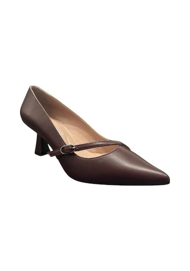 Kemal Tanca 871 8556 Kadın Topuklu Stiletto Ayakkabı Bordo
