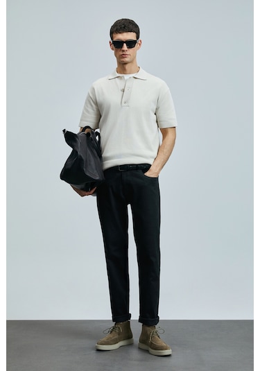 Lufian Jashua Smart Jean Erkek Pantolon Regular Fit Siyah Siyah 111200211100100 Siyah Lufian Jashua Smart Jean Erkek Pantolon Regular Fit Siyah Siyah 111200211100100 Siyah