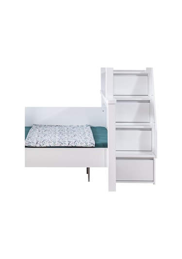 Mdf Profil Ranza, Deluxe Ayrılabilir Ranza - Beyaz 90 X 190 CM