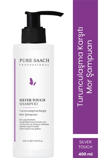Pure Saach Professional Silver Şampuan 400 ML