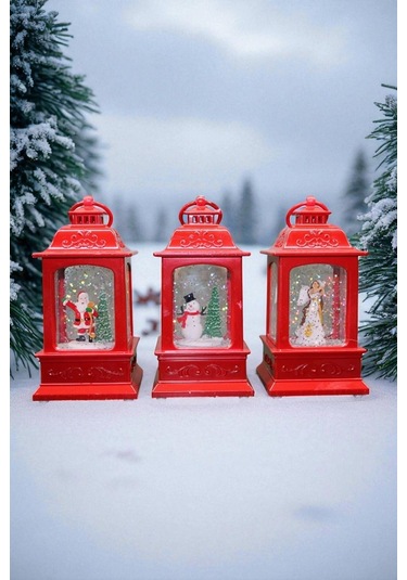 Yılbaşı Temalı Kar Küresi