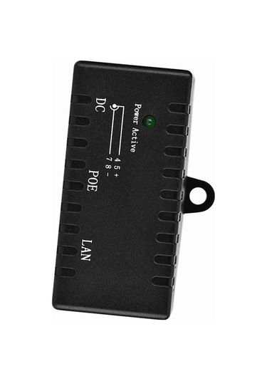 Lemestar Siyah Abs Poe Ayırıcı - 10/100 Mbps Hız, Ap İçin Güç Kaynağı Çözümü, Rj45 Arayüzlü, Dayanıklı Ve Kullanımı Kolay