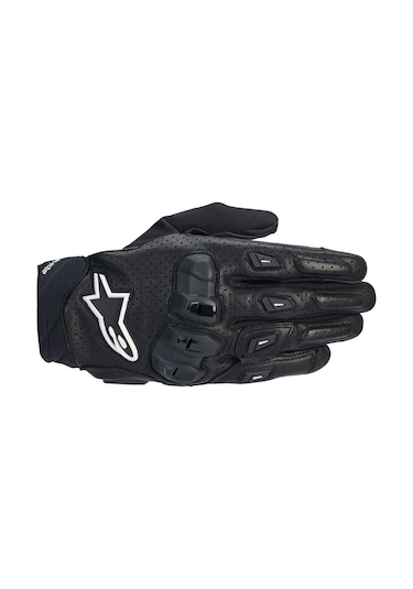 Alpinestars Sp X 7 Korumalı Motosiklet Eldiveni Siyah Beyaz