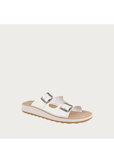 6302-white Terlik Kadın Diğer 77 G64 2c Fly Flot Sandal Synthetıc 6302-white