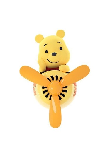 Snapbuy Oto Koku Kiti, Klimaya Takılan Pervane Tasarımıyla Sevimli Süs, 2 Çeşit Koku Dahil Winnie The Pooh