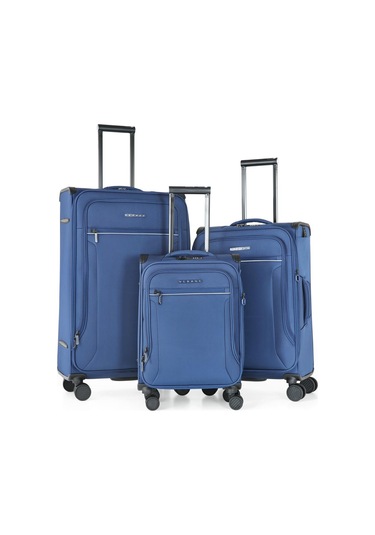 Verage Gm21002w Kumaş 3 Lü Valiz Seti-lacivert Lacivert