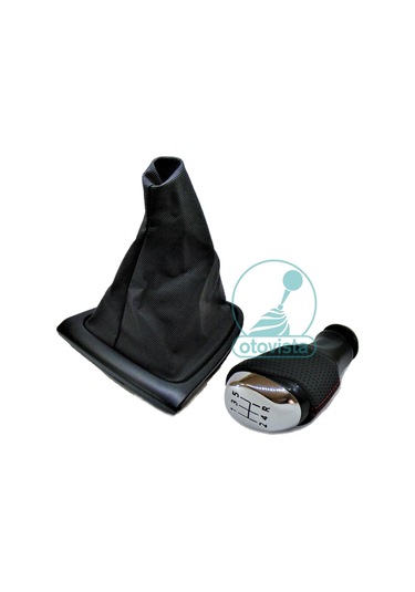 Renault Clio 4 Yeni Tip Deri Vites Topuzu Ve Vites Körüğü (2012-2