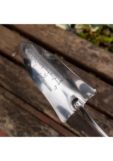 Gardenwind Essential 703 Paslanmaz Çelik Bahçe Uzun Dar   Kürek