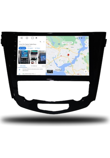 Oskodi Nissan Qashqai Android Carplay Multimedya 2014-2021 Dijital Klima 4gb Ram + 64gb Hafıza