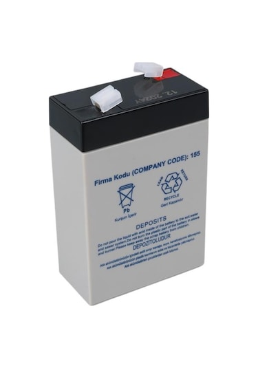 Yokohama Yh-62.8 6 Volt - 2.8 Amper Dik Akü 66x33x97 Mm