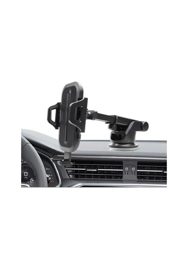 Blue Spectrum H-xp326 Ekstra Güçlü Vantuzlu Araç İçi Telefon Tutucu Siyah