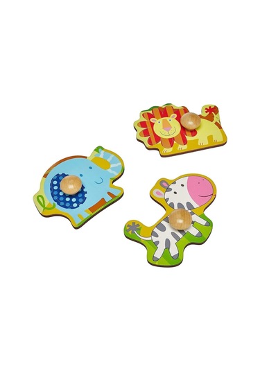 Calimera Toys Ahşap Bultak Orman Hayvanları Puzzle