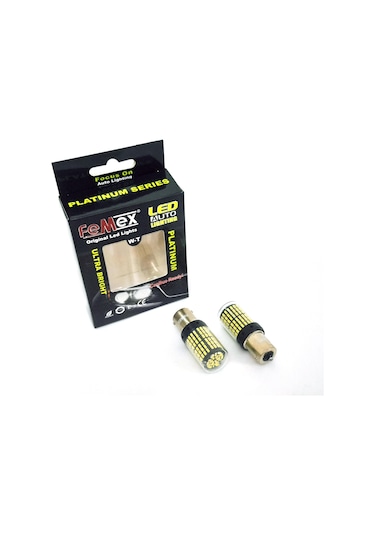 Femex Platinum P21W 1156 9W Led Ampul 93 Duy Tek Duybeyaz