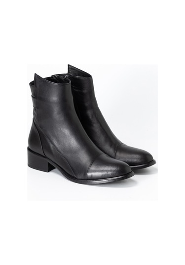 Nero Black Bot Kadın 25k11098 Vergelio Skin Boot Siyah