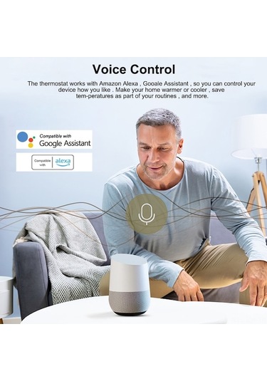 Geeroyoo Geeroyoo "ewelink Akıllı Wifi Termostat - Elektrikli