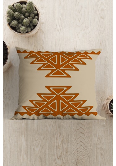 Belle Benoit Baskılı Dekoratif 4'lü Koltuk Kırlent Kılıfı Desen14