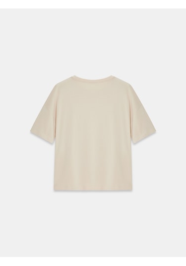 Dilvin 3683 Basic T-shirt-taş