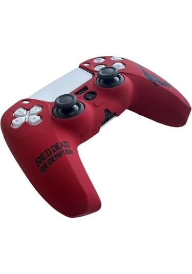 Ps5 Dualsense Koruyucu Silikon Kılıf God Of War Kırmızı