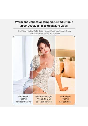 Mini Taşınabilir Fotoğrafçılık Lambası Kısılabilir Led Işık Siyah Siyah