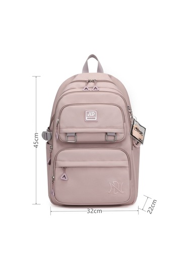 Xiyyadms Çiçek Desenli Vintage Sırt Çantası, 15.6" Laptop Taşıma, Yan Cep Ve Organizer Özellikli Çok Renkli