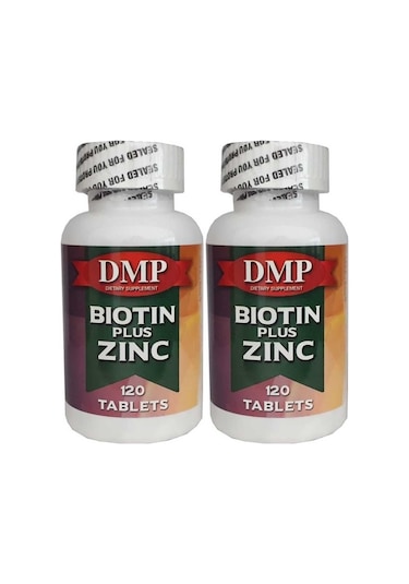 Dmp Biotin Plus Zinc 2X120 Tablet 02-