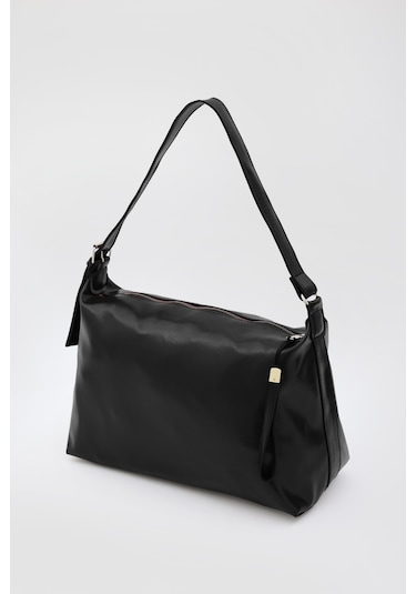 Gabrielle Salaş Omuz Çantası Siyah Siyah