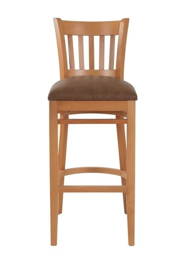 Roma Bar Sandalyesi Natural