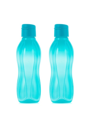 Tupperware Eco + Şişe Suluk Kolay Kapak 500 ML Mavi 2'li