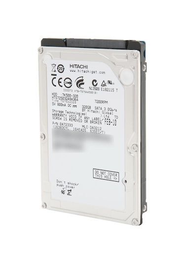 Hitachi-Hikoki HTS725032A9A364 2.5" 320 GB 7200 RPM SATA HDD