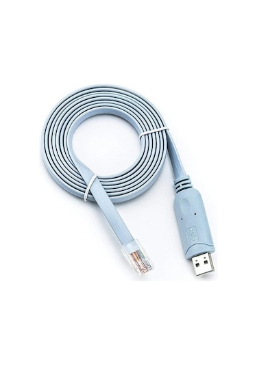 Usb 2.0 Cisco Router Rj45 Konsol Kablosu Usb To Rj45 Kablo 1.8m
