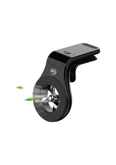 Space24 Sp125 Araç İçi Kokulu Mıknatıslı Telefon Tutucu Siyah 1 Adet