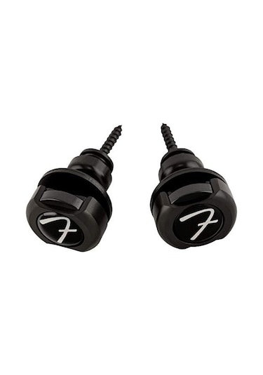 Fender Infinity Strap Locks Black 2 Askı Kilidi Strap Locks & Buttons