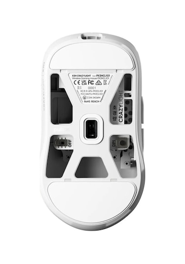 X2h Crazylight Uyuni White Size 1 Mini 8k Hz Xs-1 Sensör Kablosuz Simetrik Gaming Mouse Px2hcl102 Diğer