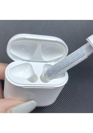 Buffer Çok Amaçlı Yumuşak Fırçalı Kablosuz Kulaklıklar İçin Kulaklık Temizleme Kiti