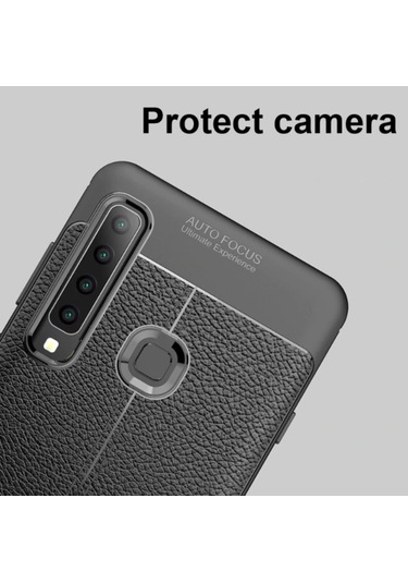 Galaxy A9 2018 Kilif Deri Desenli Kamera Korumali Silikon 493896154