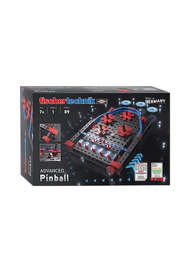 Fischertechnik 89 Parça Advanced Pinball Flipper Yapı Seti 7+ Yaş Made İn Germany